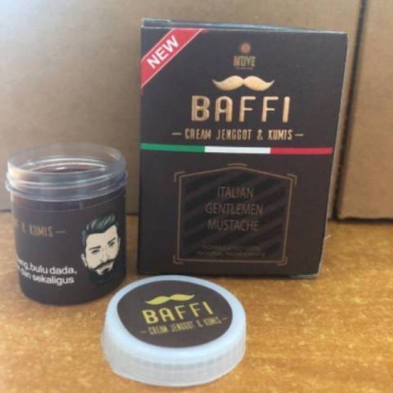 BAFFI CREAM ITALIAN GENTLEMEN MUSTACHE / PENUMBUH KUMIS/JENGGOT/ALIS