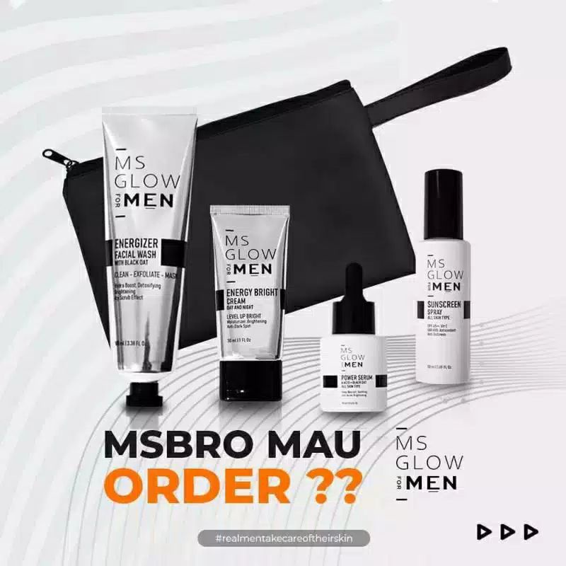 MS GLOW MEN / MS GLOW FOR MEN / PAKET MS GLOW MEN / MS GLOW MAN ORIGINAL/ MS