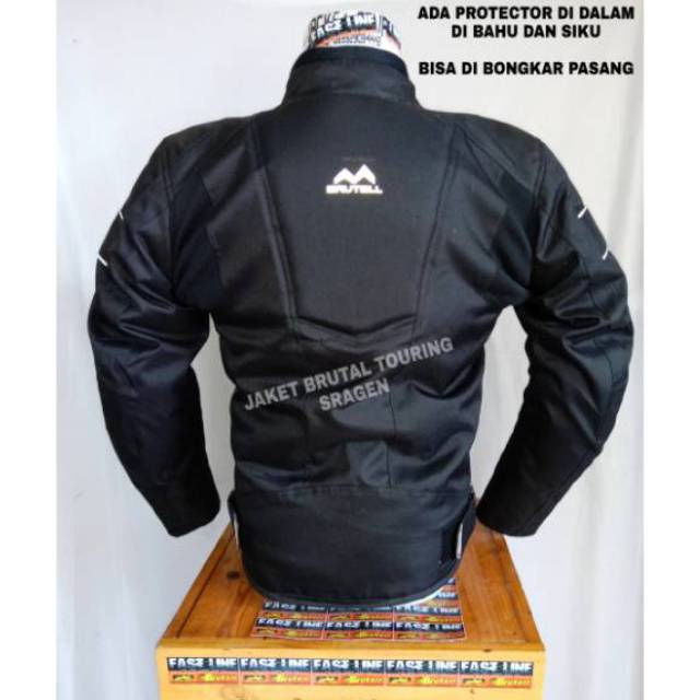 JAKET MOTOR HARIAN TOURING BRUTAL AXA OUTDOOR