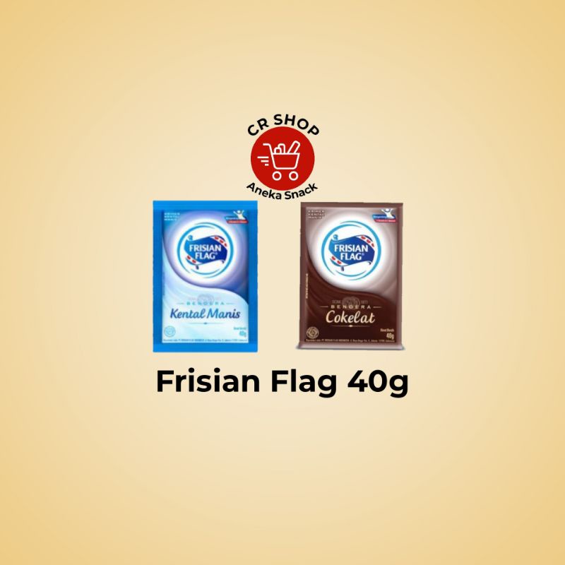 

PROMO!!! Frisian Flag sachet kental manis/coklat @40g (1Rcg=6pcs)