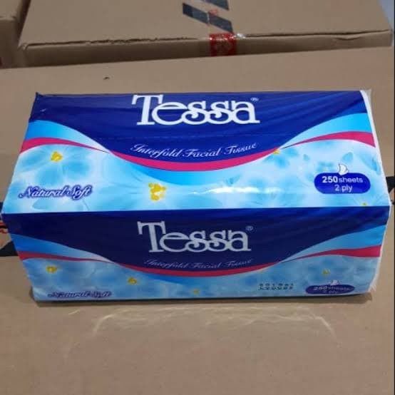 Tissue TESSA 250 Sheet/ Tissu Tisue Facial Tisu Wajah