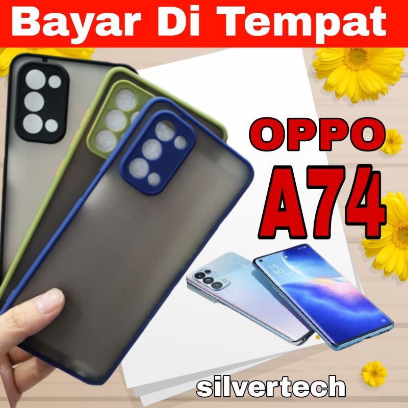 Kesing OPPO A74 4G A74 5G A95 Softcase silikon oppo Series