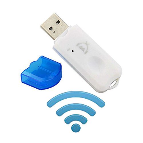 USB Bluetooth Audio Receiver With Mic / Dongle Wireless HP Ke Speaker Aktif Music Non Kabel