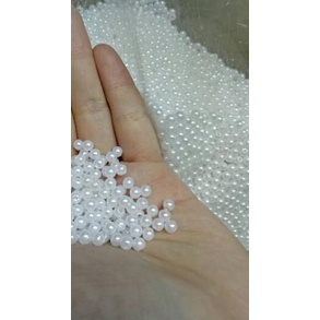 ➶ 50 gram atau 1/2ons 4mm mutiara semi jepang ⅍