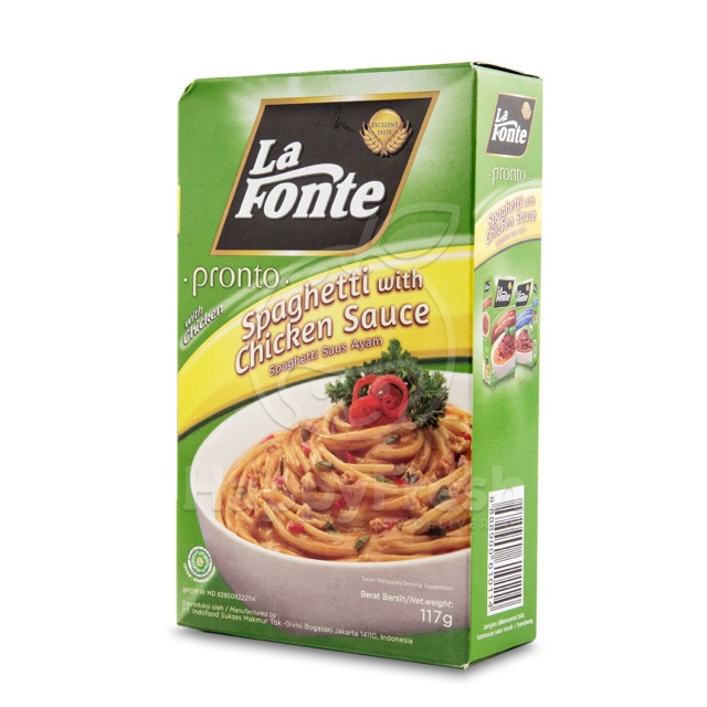 

LA FONTE PRONTO PASTA ALL VARIAN 117g