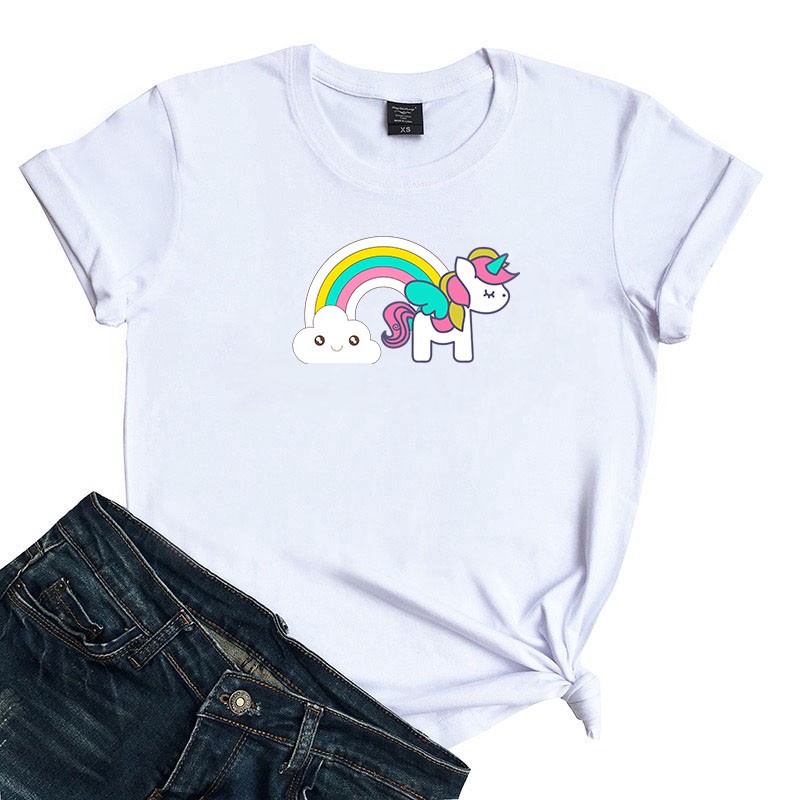 kaos unicorn cloud / kaos unicorn / kaos wanita / KATUN 24S