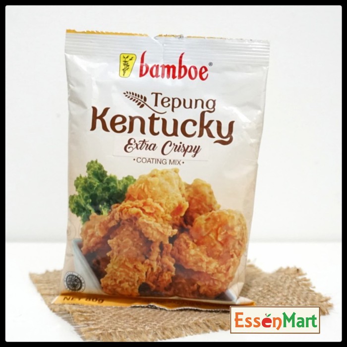 

Bamboe Tepung Bumbu Kentucky Extra Crispy 80gr