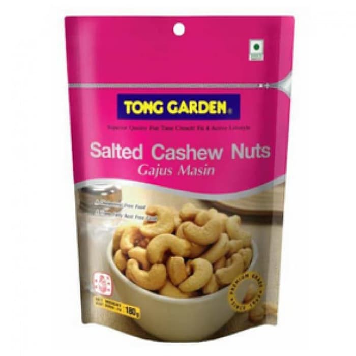 

#HANDCARRY Tong Garden Salted Cashew Nuts 180g - UFOHCR1653
