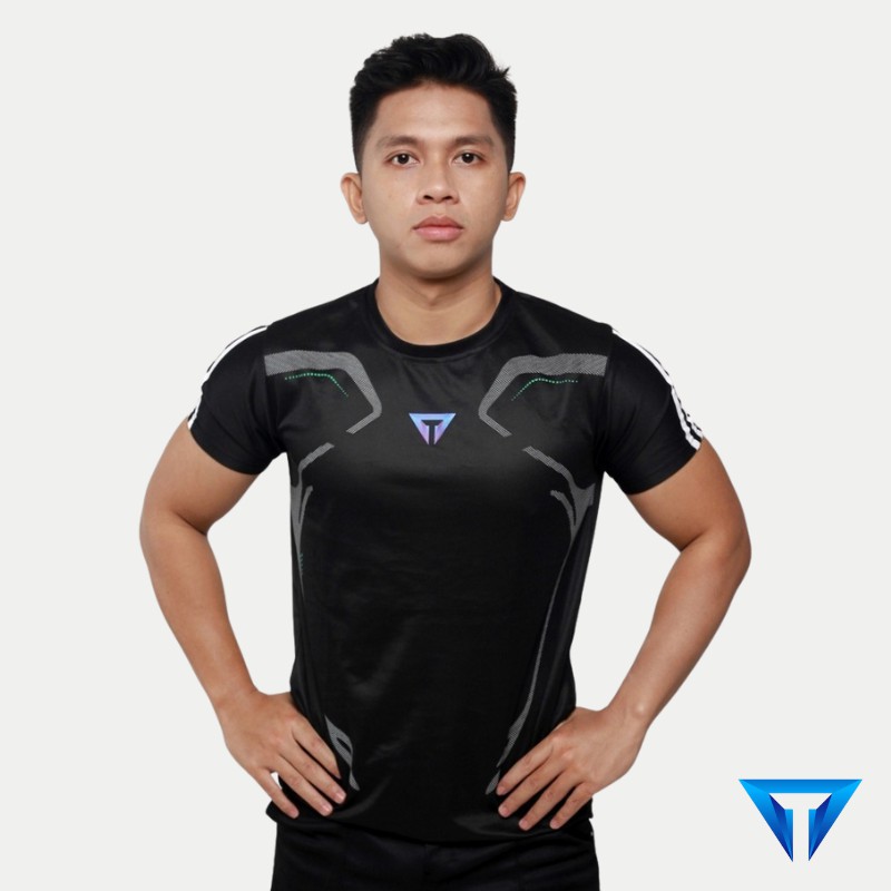 Girik - Tshirt And Short Sport 1 Sets Edition Black