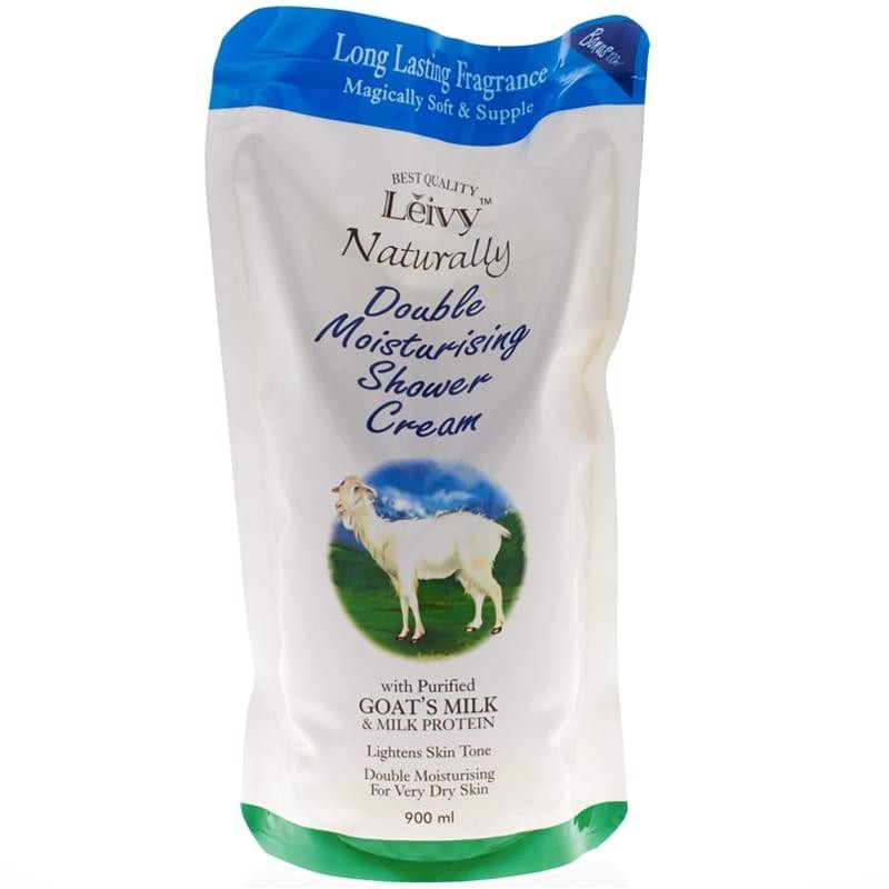 Leivy Sh Cream Goat'S Milk 900 Ml Reff