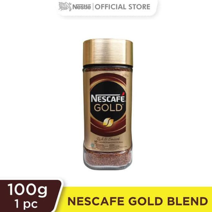 

NESCAFÉ Gold Kopi Instan Kopi Hitam 100g Jar