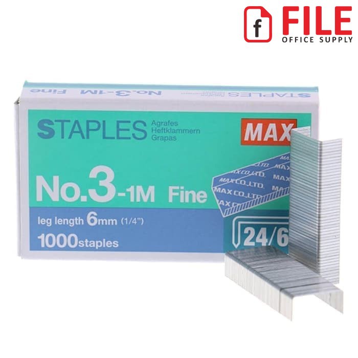 

Isi Staples Max Besar 24/6 no.3-1M