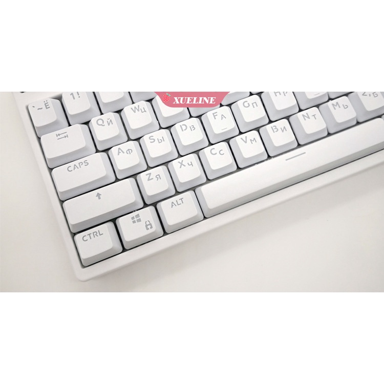 106 -key PBT Set Russian Korean mechanical keyboard keycaps Switches Mechanical Keyboar  Additional keycap |XUELI|