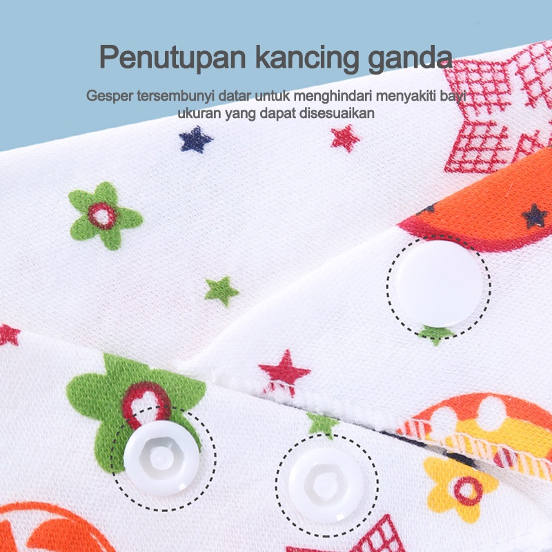 Baby Bib/Celemek bayi/Slabber Segitiga Bayi/Celemek Makan Bayi/Celemek makan bayi /Bib bayi L5