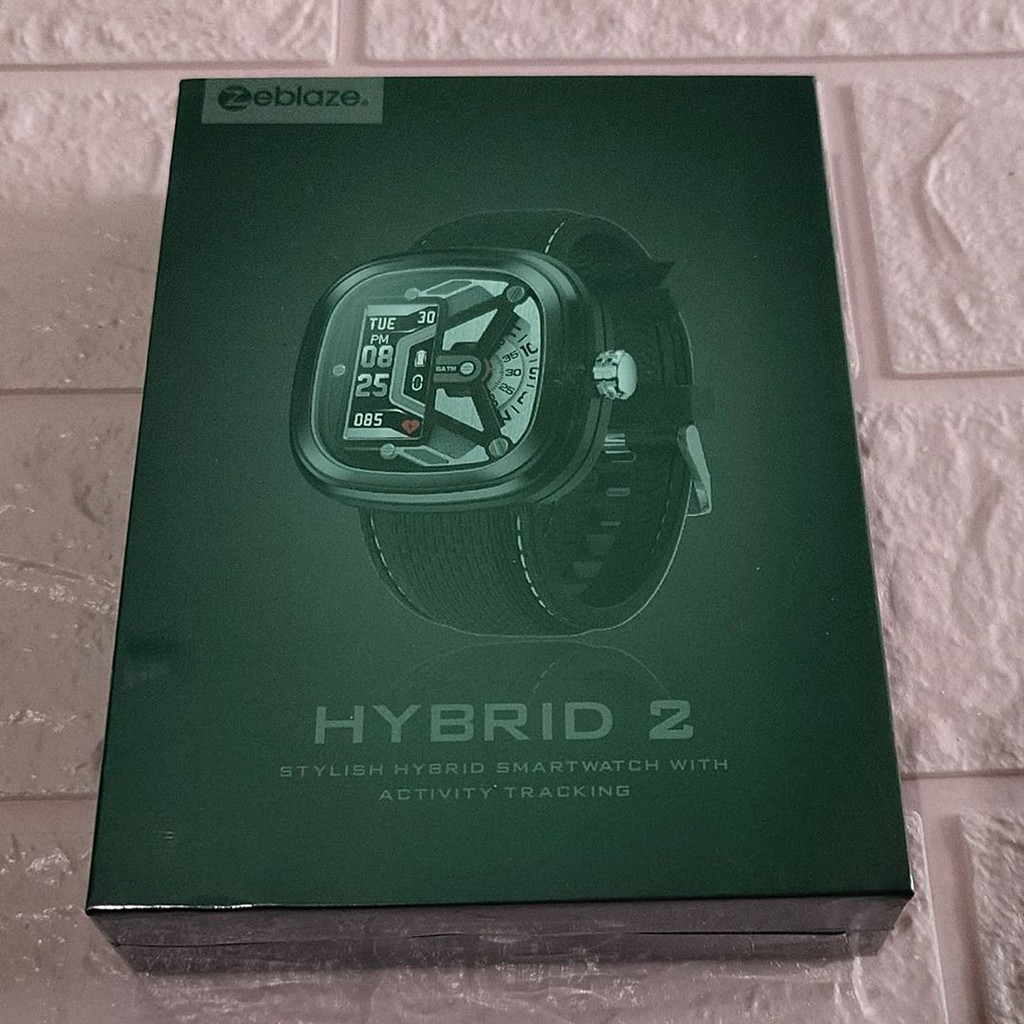 Smartwatch Zeblaze Hybrid 2 For Men Silver Brown