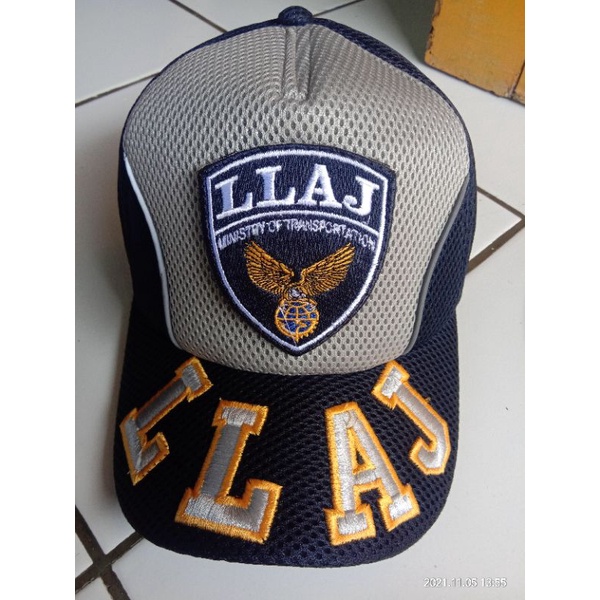 TOPI LLAJ BORDIR VELCRO