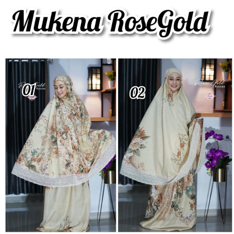 Mukena Rose Gold by Izzati Muslimah. Mhn cek stok