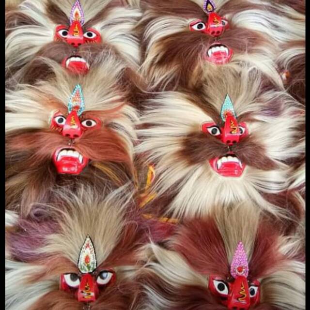 Obral ganongan murah / topeng / ganongan / buto / barongan / bujang ganong / reog / devil / pecut