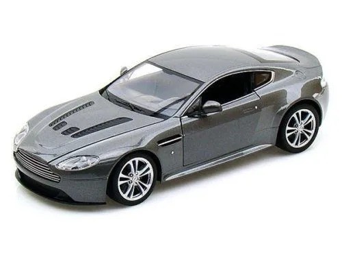 Welly Nex Aston Martin V12 Vantage 2010 Abu-Abu Skala 1:24