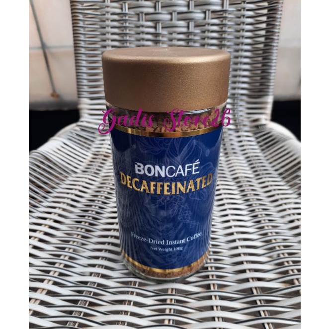 

BONCAFE DECAF 100 GR | DECAFFEINATED | FREEZE DRIED | INSTANT COFFEE