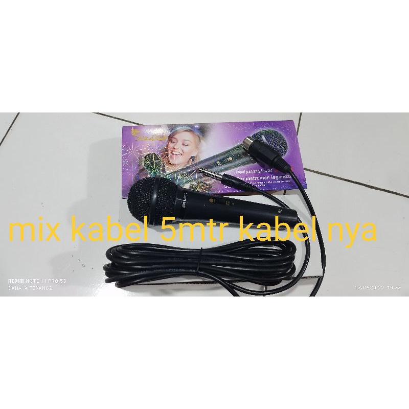 mix kabel buat karaokean tinggal colok salon