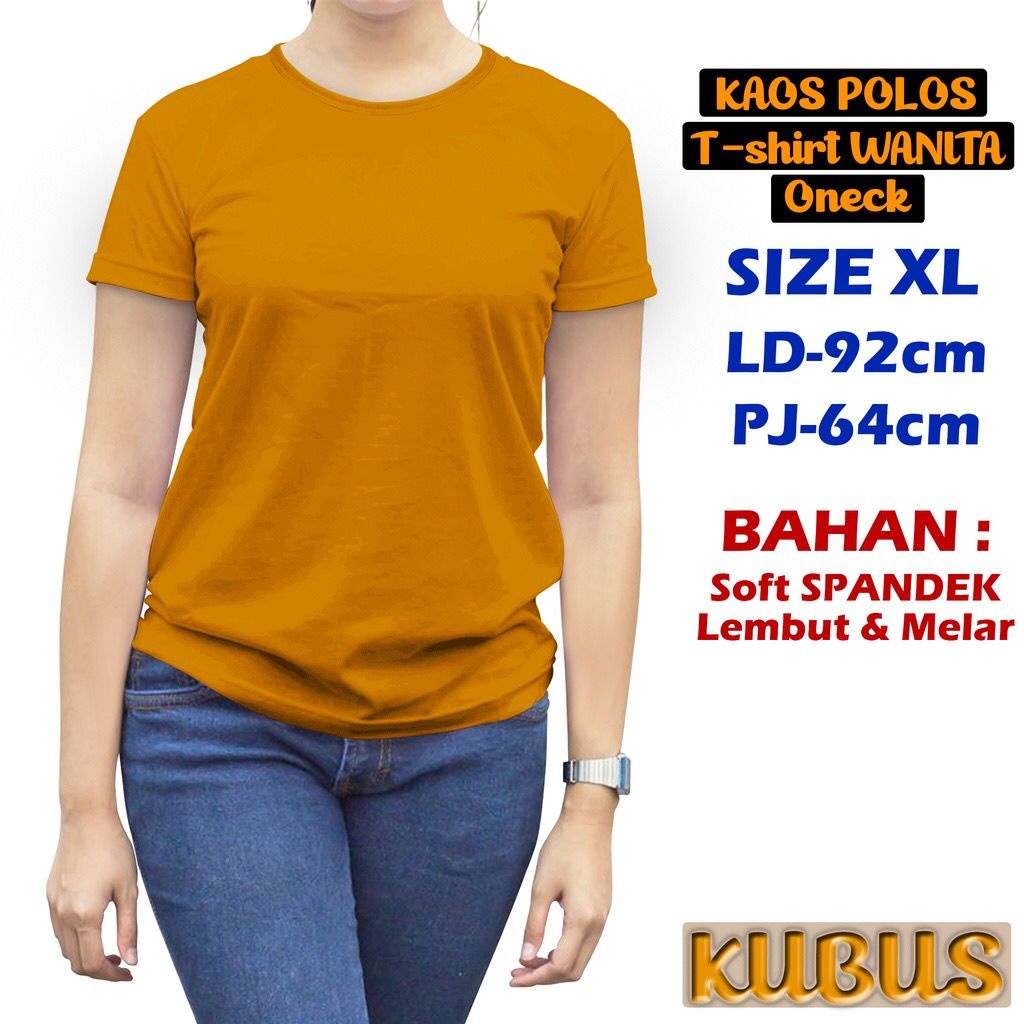 JESETA KAOS POLOS WANITA MURAH ATASAN WANITA POLOS