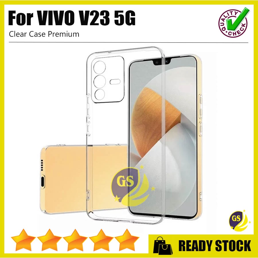 VIVO V23 5G VIVO V23E 5G VIVO Y15S Y15 S 2022 CLEAR CASE ULTRA RANSPARAN TPU SOFTCASE CASING 2.0MM