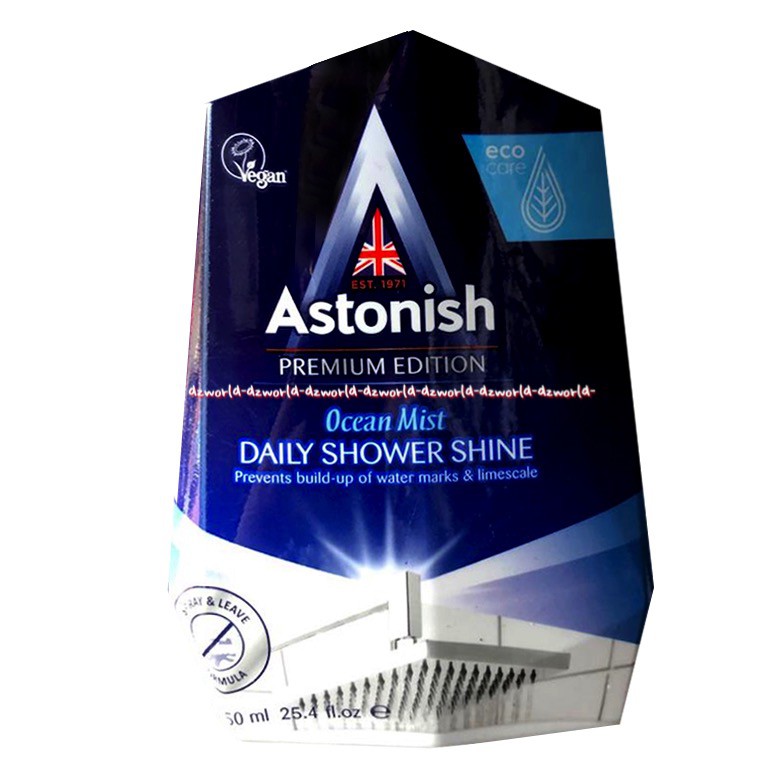 Astonish Daily Shower Shine Pembersih Kerak dan Noda pada Shower 750ml