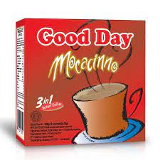 

GOOD DAY MOCACINNO BOX ISI 5 SACHET