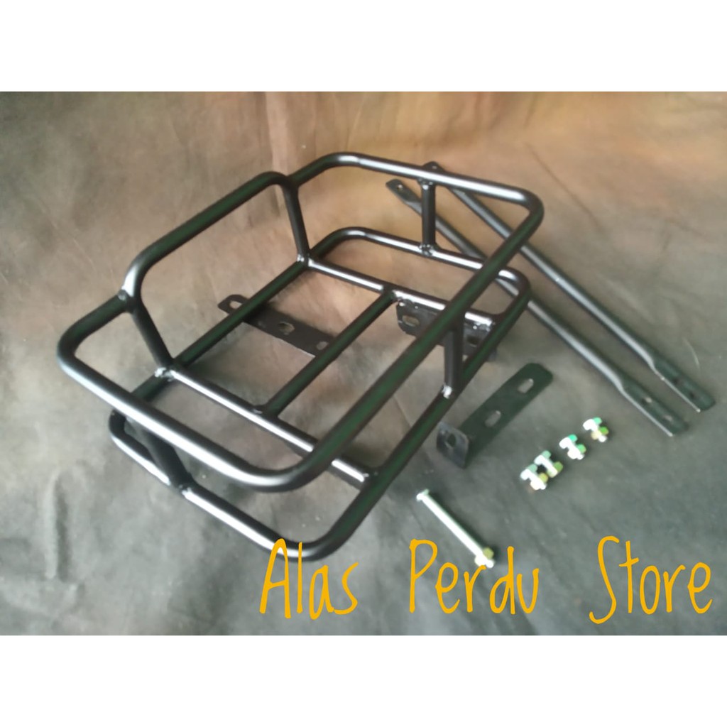 Front Rack Sepeda Lipat / Minion - Keranjang Sepeda Lipat / Minion