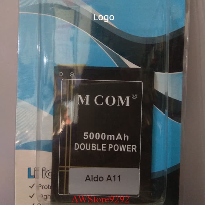 Mcom Battery Batre Baterai Double Power Mcom Aldo A11 A 11