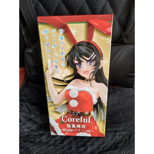 taito coreful figure sakurajima mai winter bunny ver anime figure