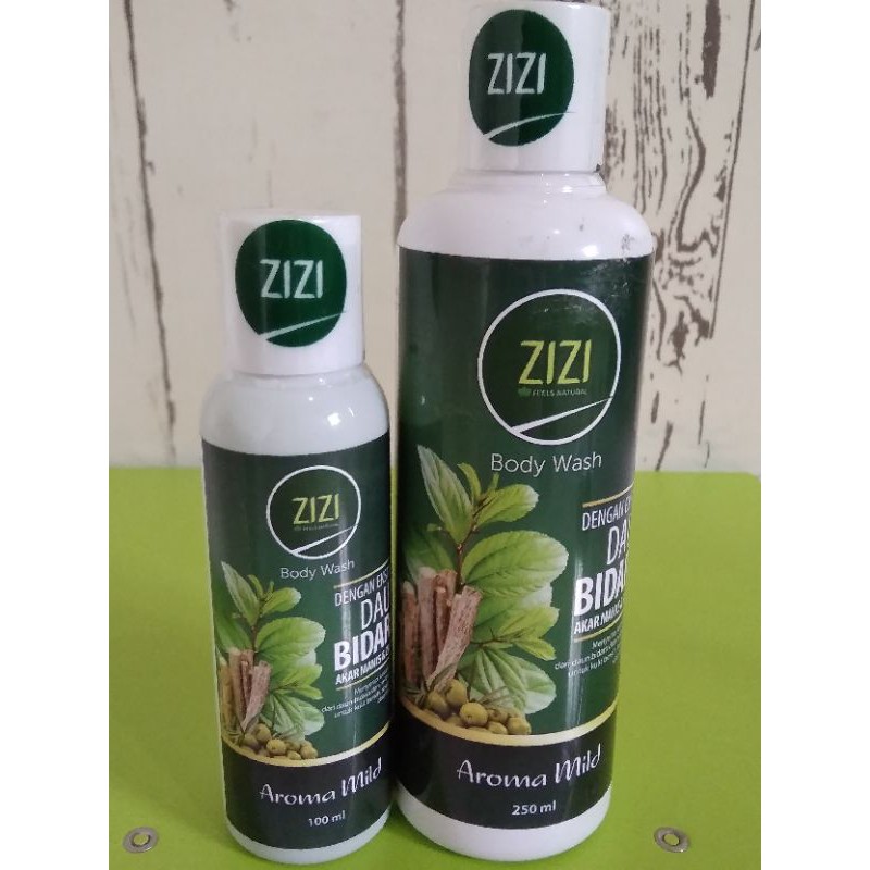 Zizi Body Wash / Sabun Herbal Bidara aroma Mild 100ml