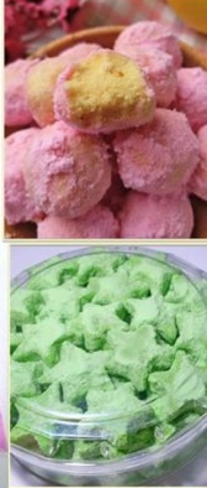 Gula Dingin Warna Warni 250 Gram Halal Gula Donat Mint Dusting Sugar Donut