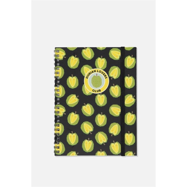 

TYPO A5 SPINOUT NOTEBOOK (DURIAN LOVERS CLUB)