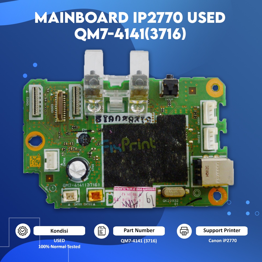 Mainboard Canon IP2770, Motherboard Canon 2770 T08 Used