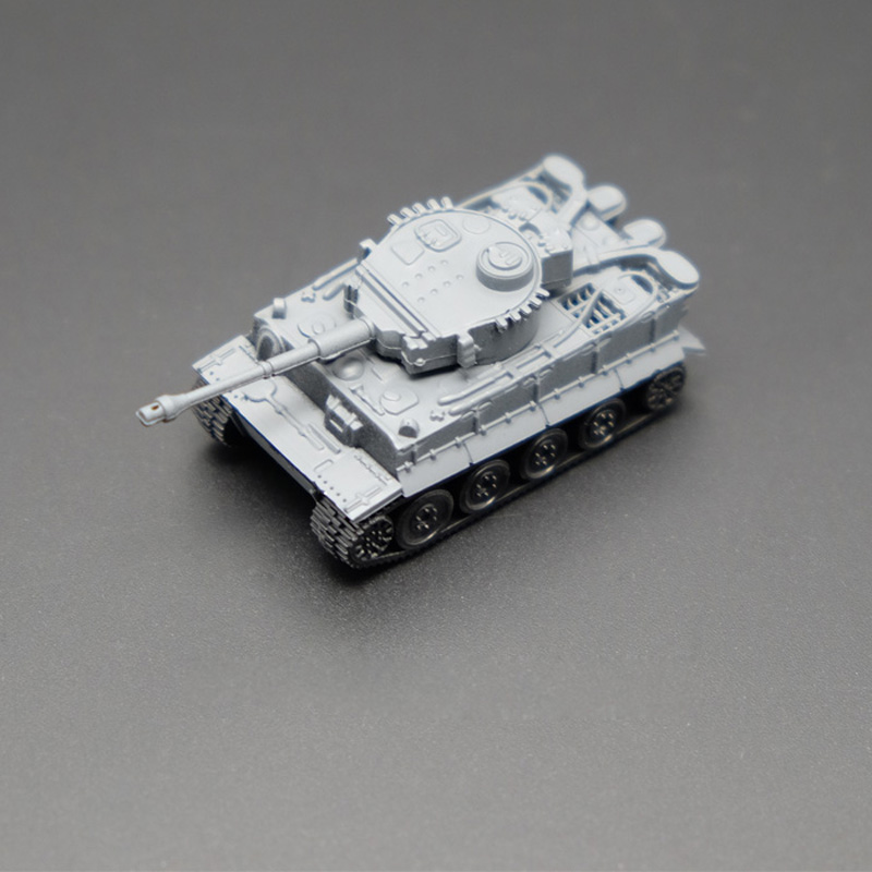 Mainan Model Tank Tempur Militer Leopard Macan WW2 4D Skala 1: 144