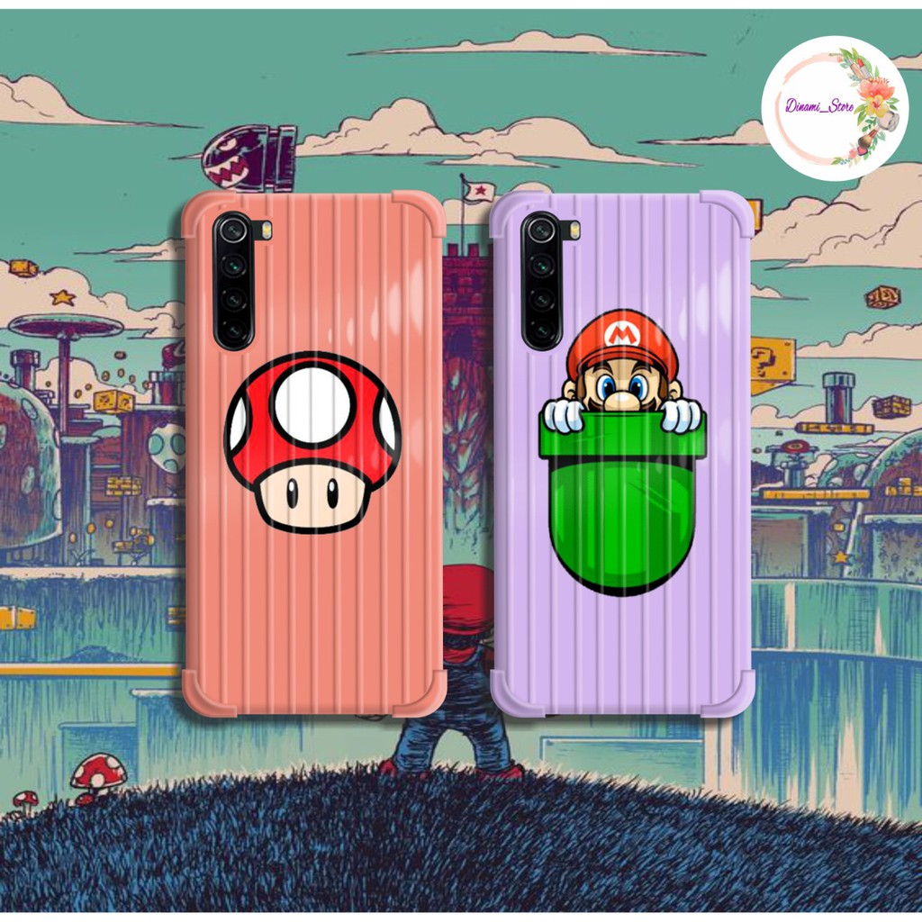 softcase Mario bros Oppo A3s A1k A5 A9 2020 A7 F9 A5s A31 A52 A92 A37 A53 A83 F1s F11  Pro DST22