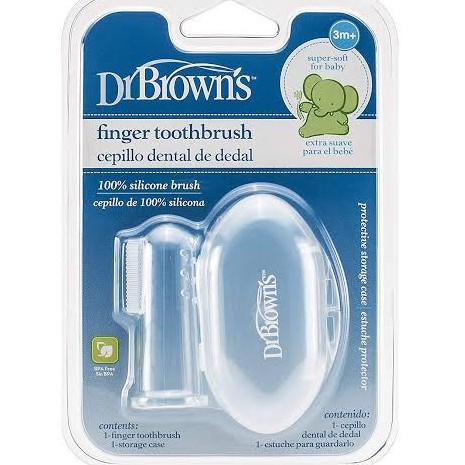 DR BROWNS Silicone Finger Tooth Brush Dr Brown dr brown’s