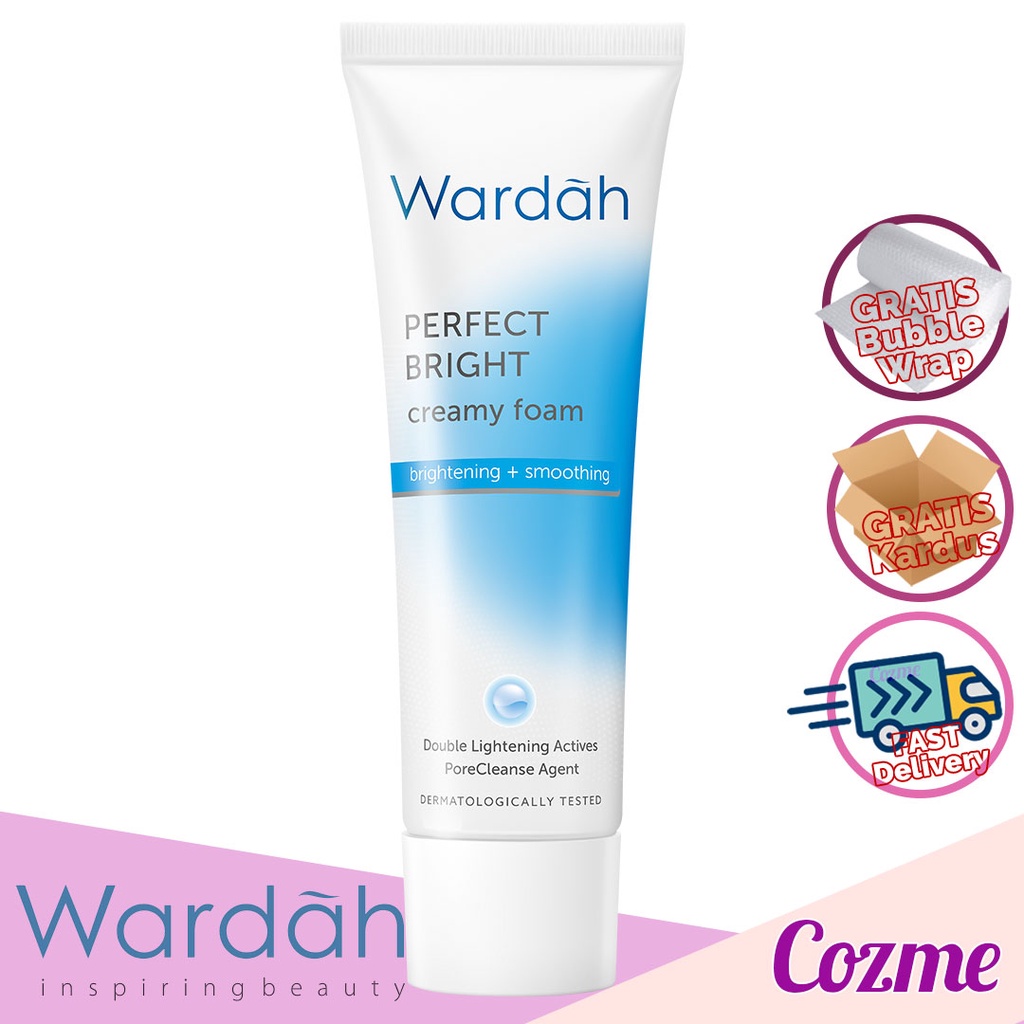 WARDAH Perfect Bright+Smooth Glow Creamy Foam