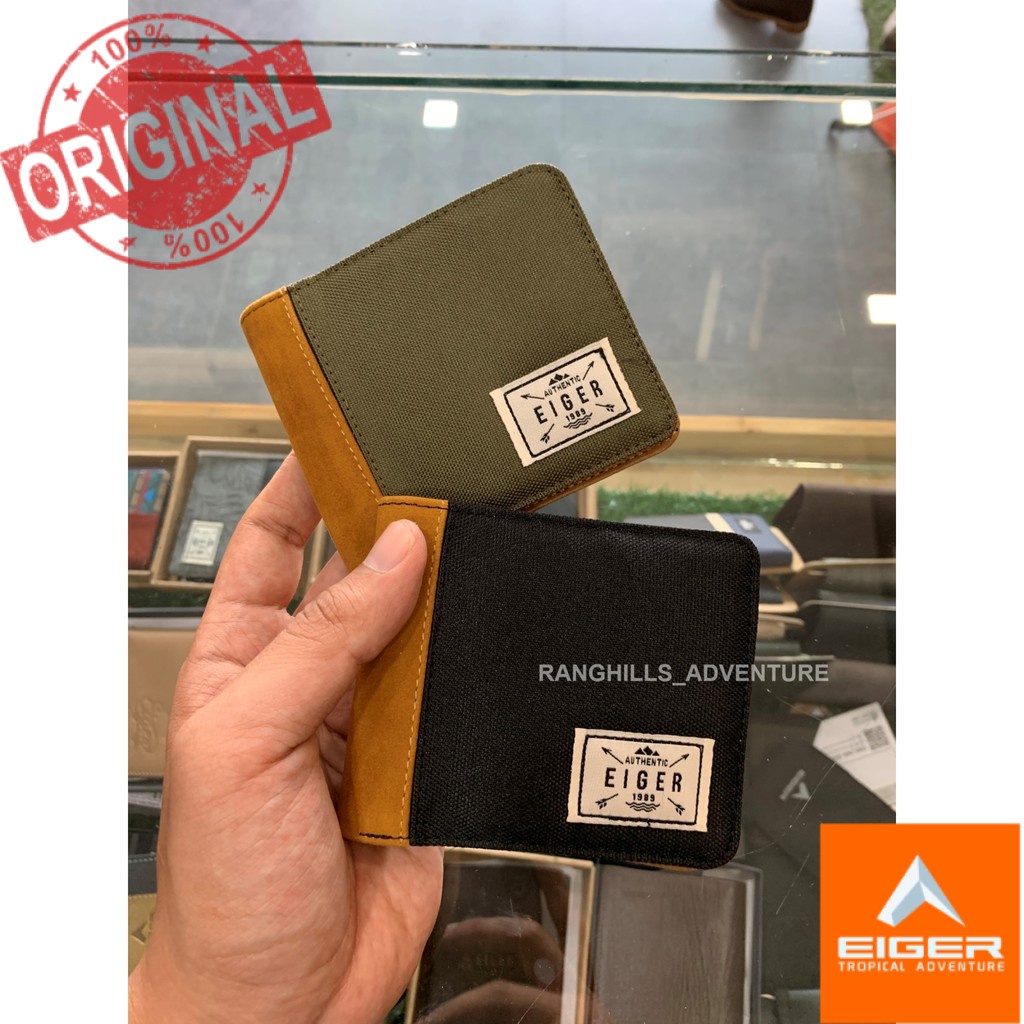 EIGER1989 DOMPET LIPAT PRIA WALEETKA WALLET ORIGINAL PRODUK