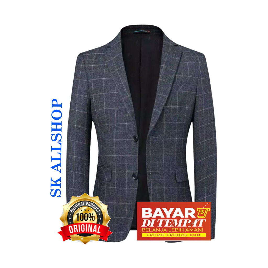 Jas Kotak Jas blazer kotak jas pria