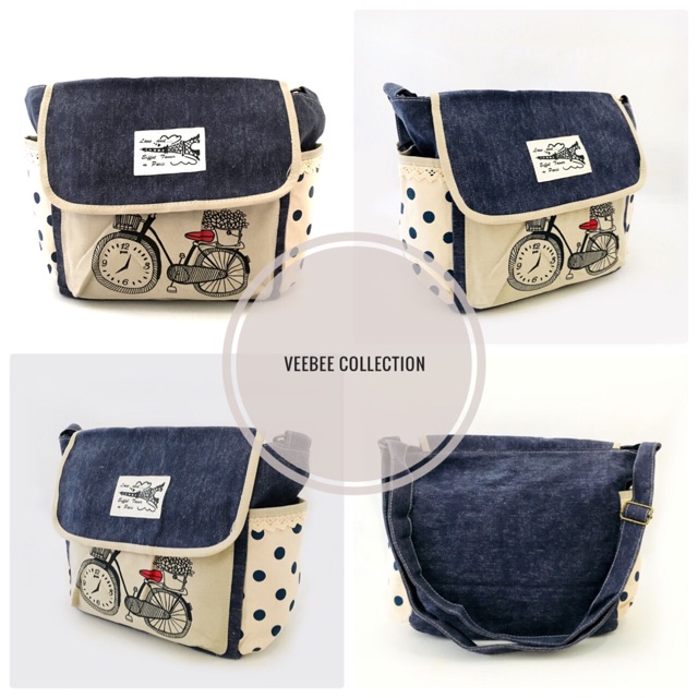 Selempang bicycle/ tas selempang/ tas skolah/ tas remaja/ tas anak