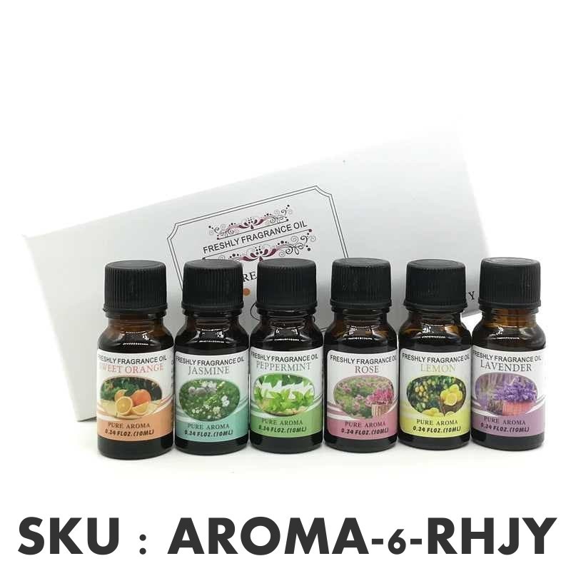 Aroma Terapi Humidifier Oil Aromatherapy Essential Oil 6 in 1 10ml - RHJY