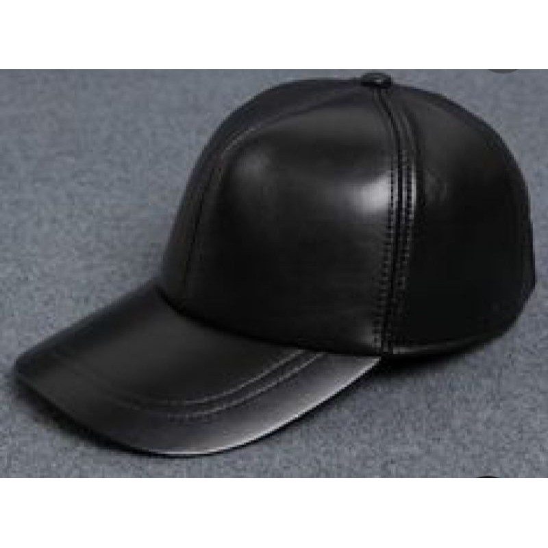 TOPI KULIT ASLI/FASHION PRIA/TOKO TERBAIK/TOKO TERMURAH