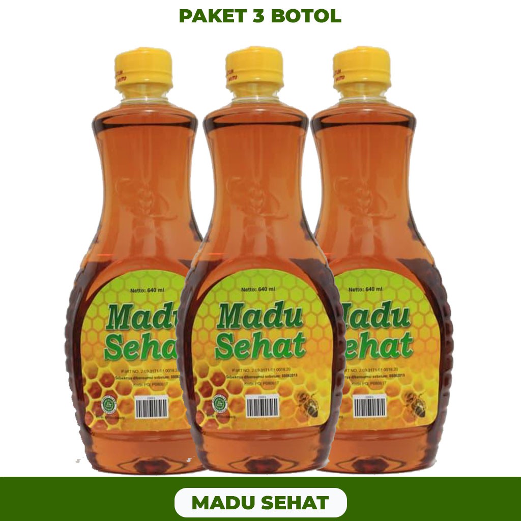 

MADU SEHAT 640ml - PAKET 3 BOTOL - 100% ORIGINAL - READY STOCK