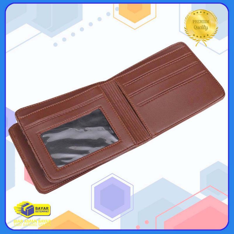 DOMPET KULIT PRIA LIPAT 2//DOMPET SEMI KULIT PRIA