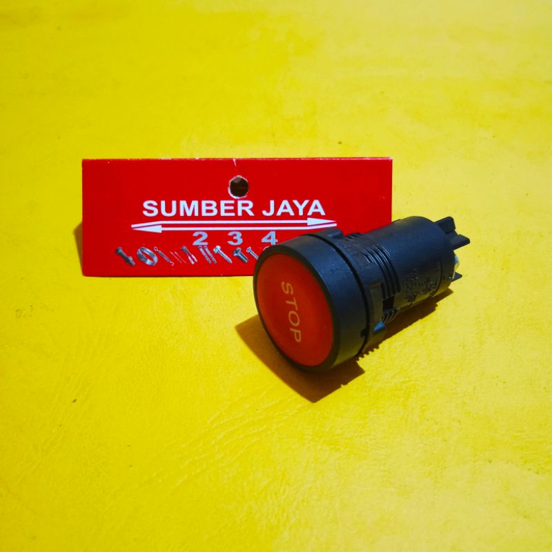 Stop Button 22 mm / Tombol stop TERMURAH