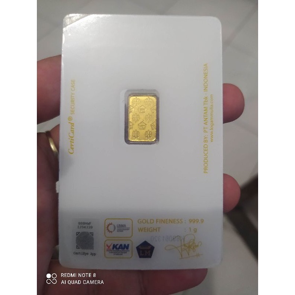 emas batangan 1 Gram