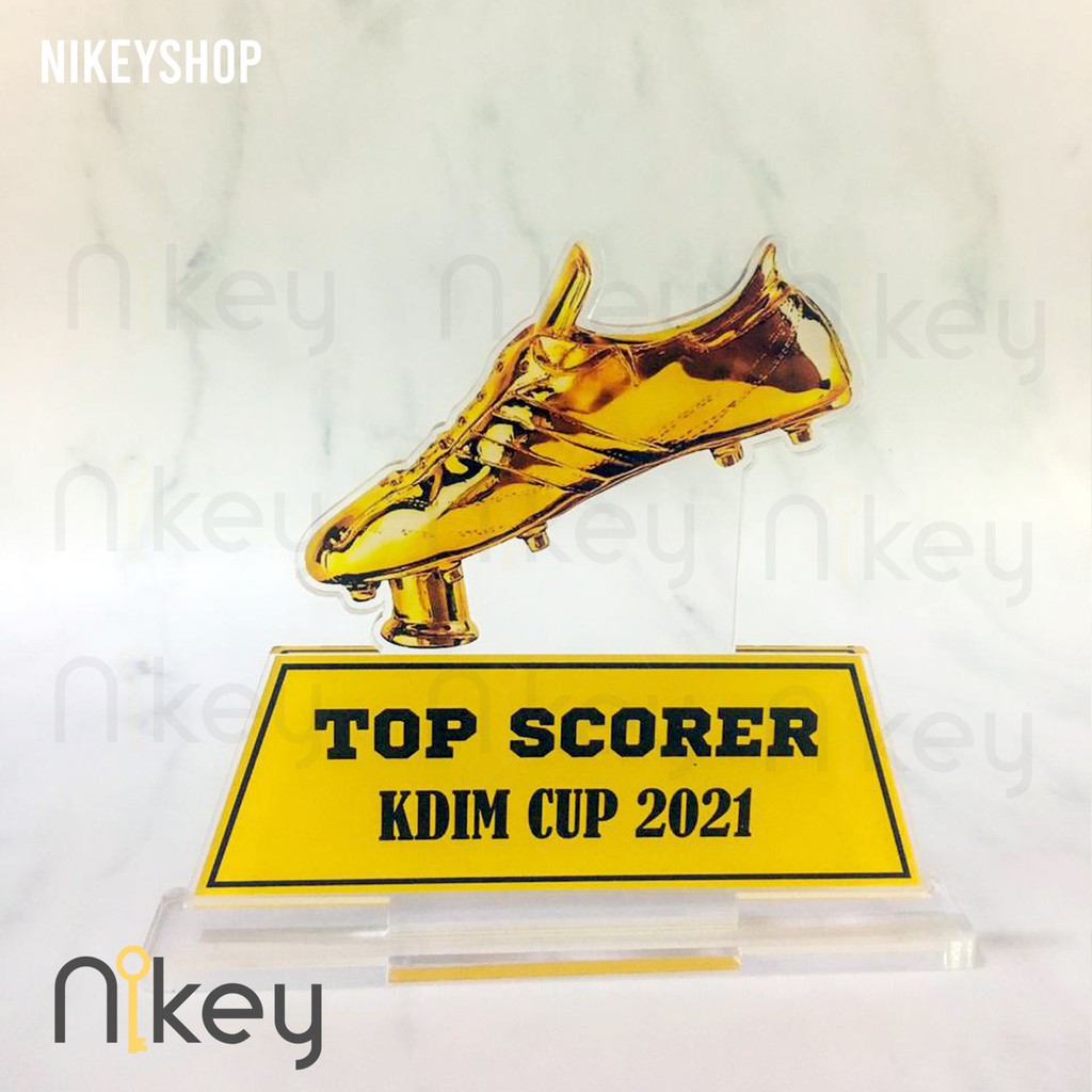 PIALA CUSTOM FUTSAL, PLAKAT OLAH RAGA, TROPHY FUTSAL, PLAKAT AKRILIK